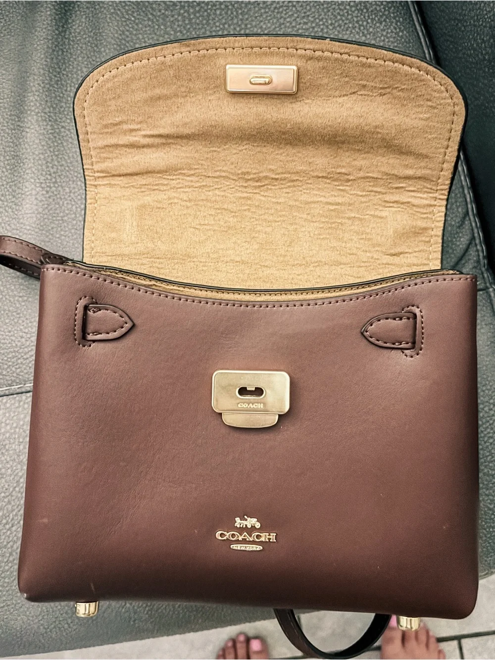 Coach Emory Top Handle Bag - Picture 4 of 7
